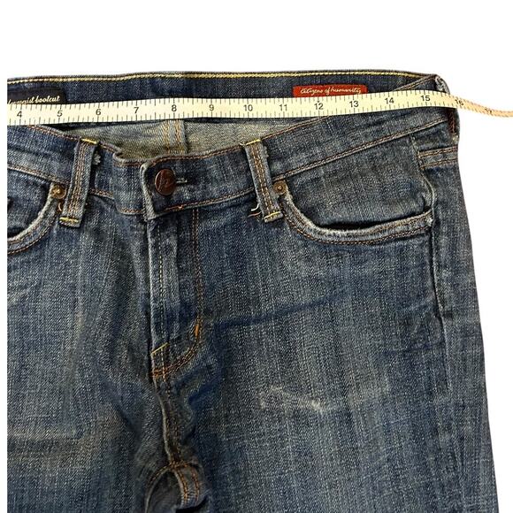 CITIZEN OF HUMANITY Kelly #001 Low Rise Stretch Bootcut Denim Jeans Women's 30 - Picture 6 of 11